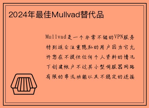 2024年最佳Mullvad替代品